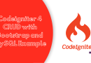 Codeigniter 4 CRUD with Bootstrap and MySQL Example Torque Programming
