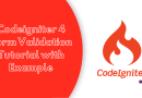 Codeigniter 4 Form Validation Tutorial with Example Torque Programming