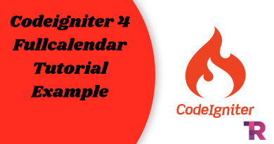 Codeigniter 4 Fullcalendar Tutorial Example