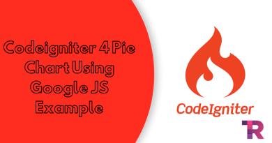 Codeigniter 4 Pie Chart Using Google JS Example Torque Programming
