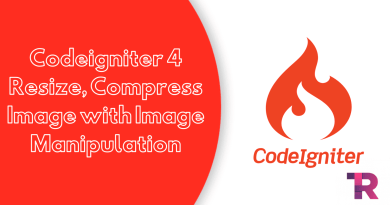 Codeigniter 4 Resize, Compress Image with Image Manipulation