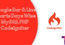 Google Bar & Line Charts Days Wise MySQL PHP Codeigniter