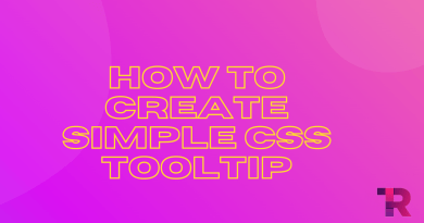 How to Create Simple CSS Tooltip Torque Programming