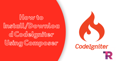 How to InstallDownload CodeIgniter Using Composer Torque Programming