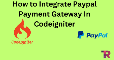 Paypal Payment Gateway Integration in Codeigniter