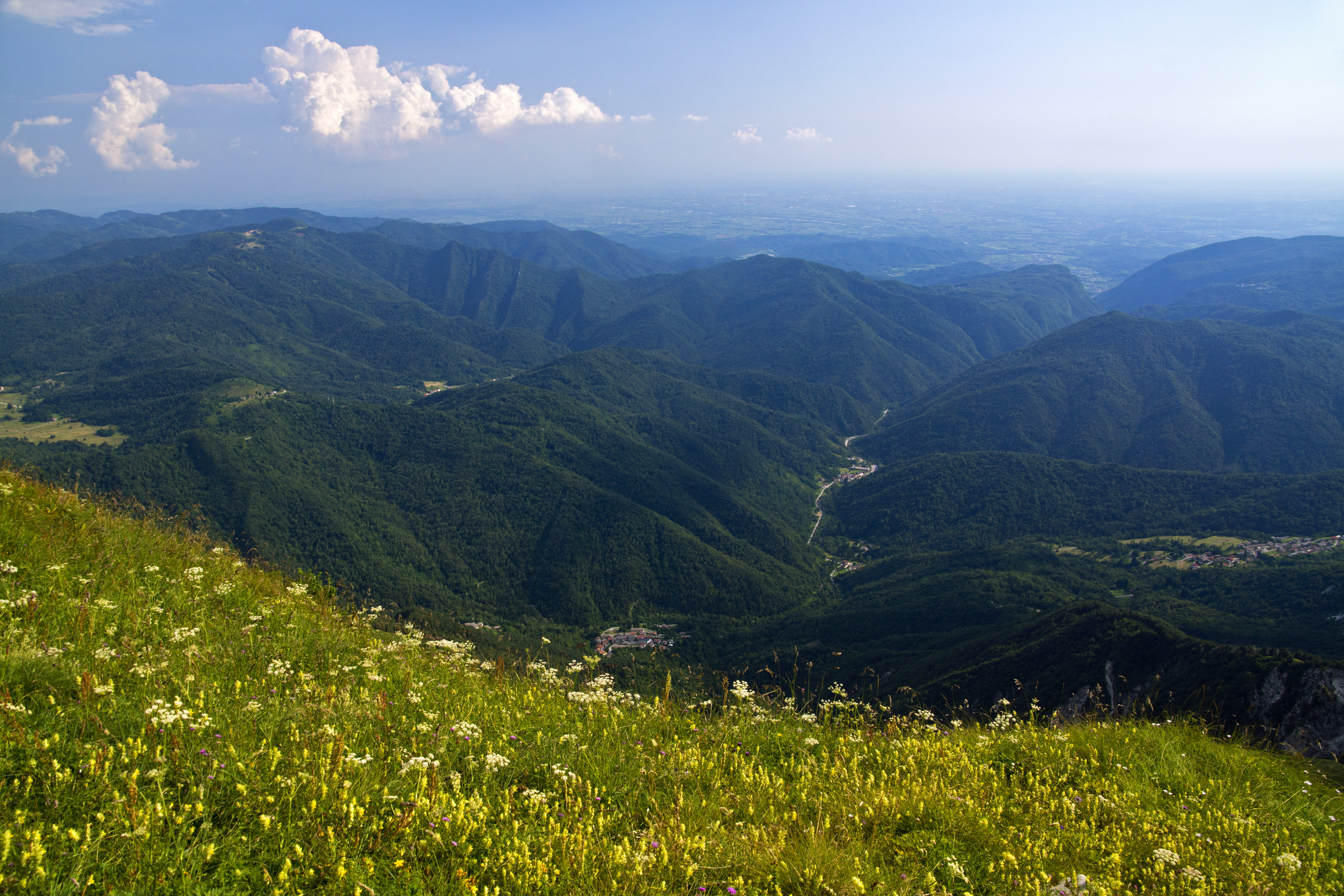 La valle del Cornappo dal Granmonte - foto di Marco Pascolino