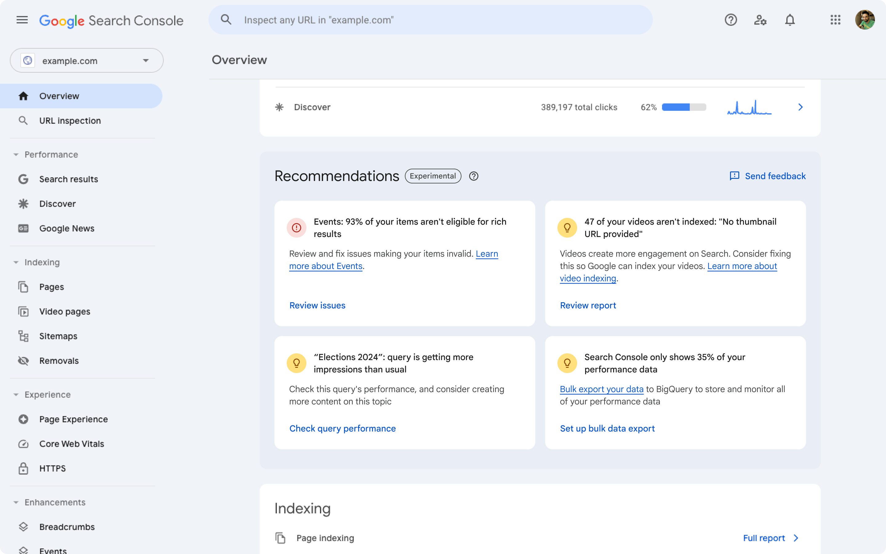 Google Search Console Adds Recommendations For Site Optimization - Best Sunset Wallpapers in Desktop