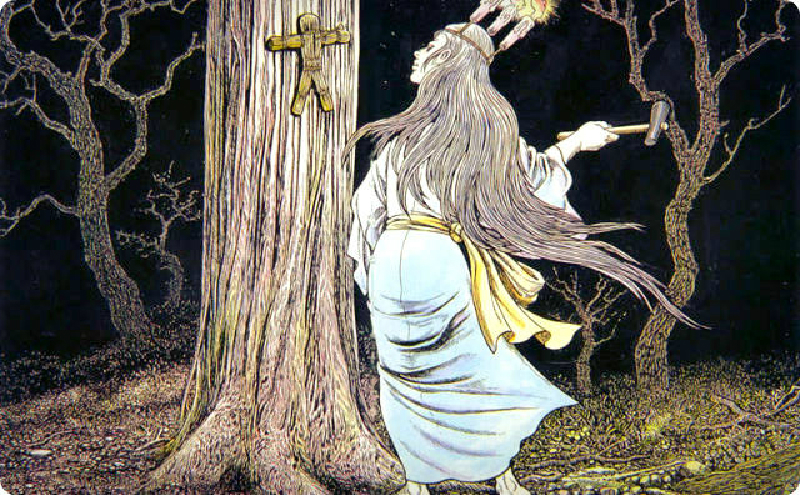 血で書かれた絵画 【呪物】(？)