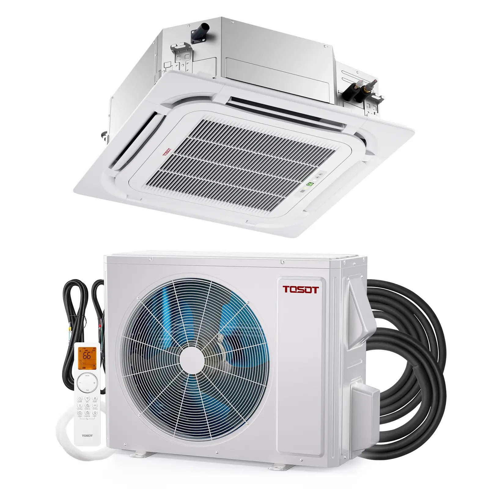 34 000 Btu Ceiling Cassette Mini Split Air Conditioner Tosot Direct