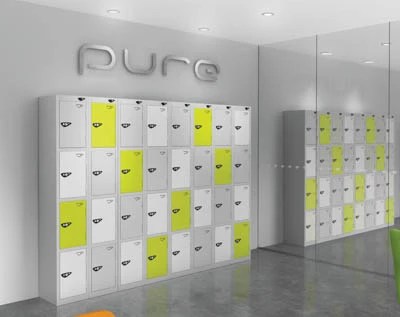 lockers that reduce bacteria and viruses