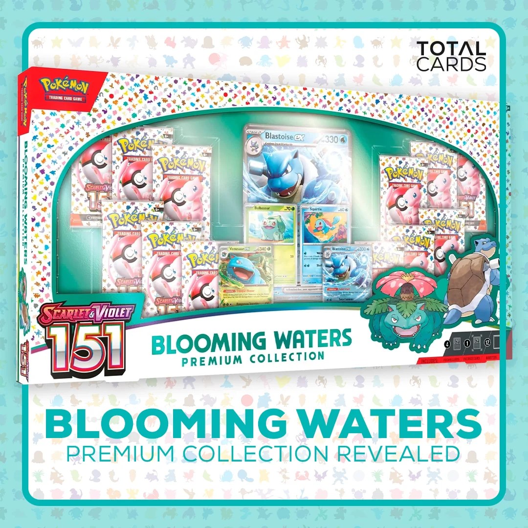 Pokemon 151 Blooming Waters Premium Collection Releasing In February 2