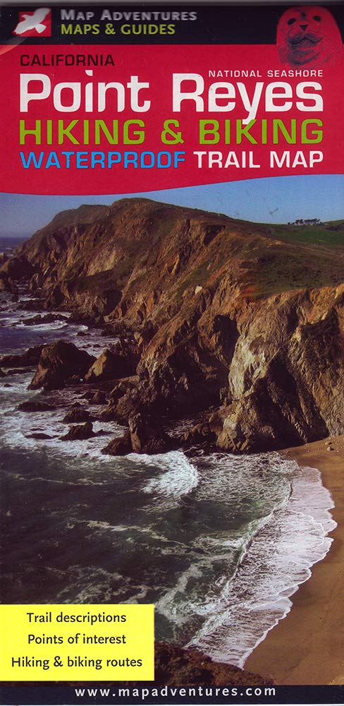 Point Reyes Map Point Reyes National Seashore Trail Maps 