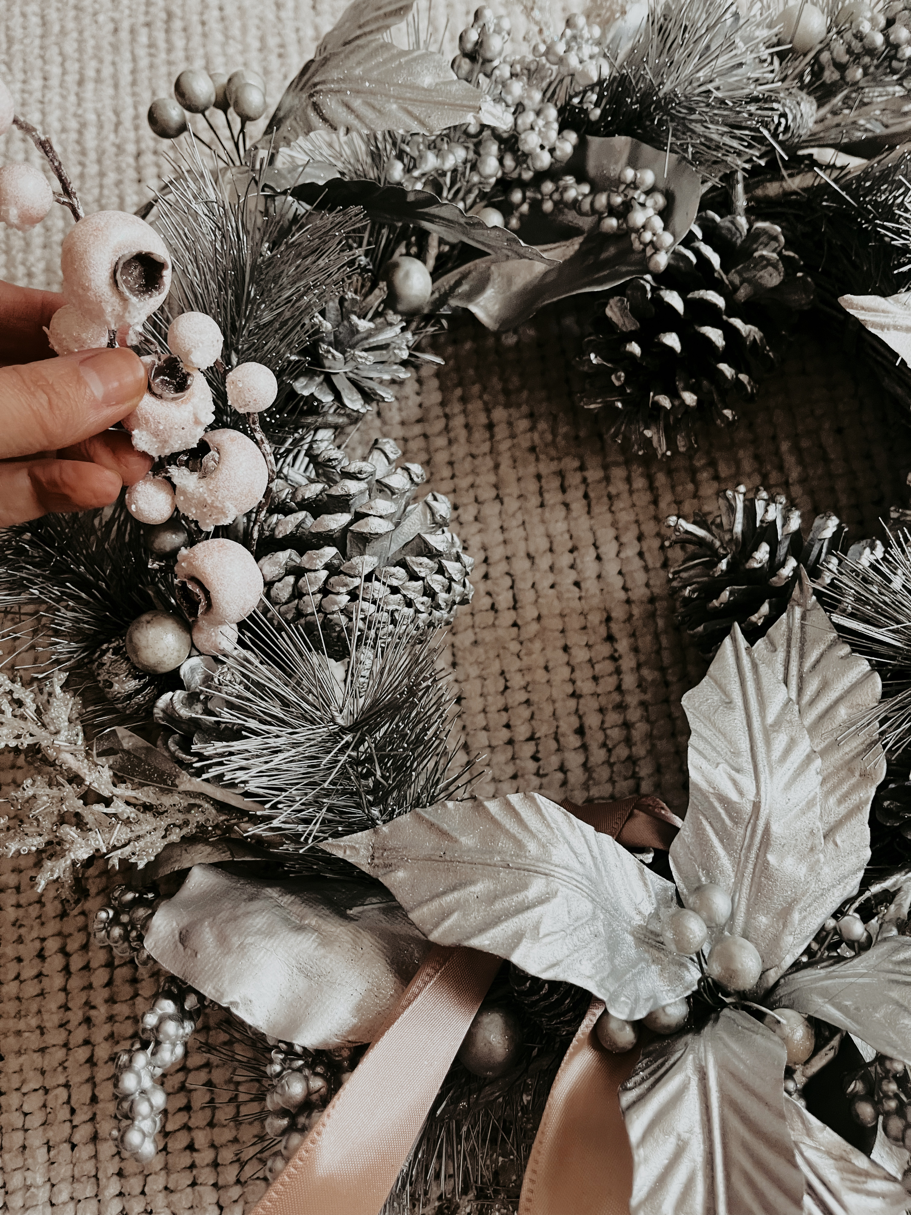 Silver wreath