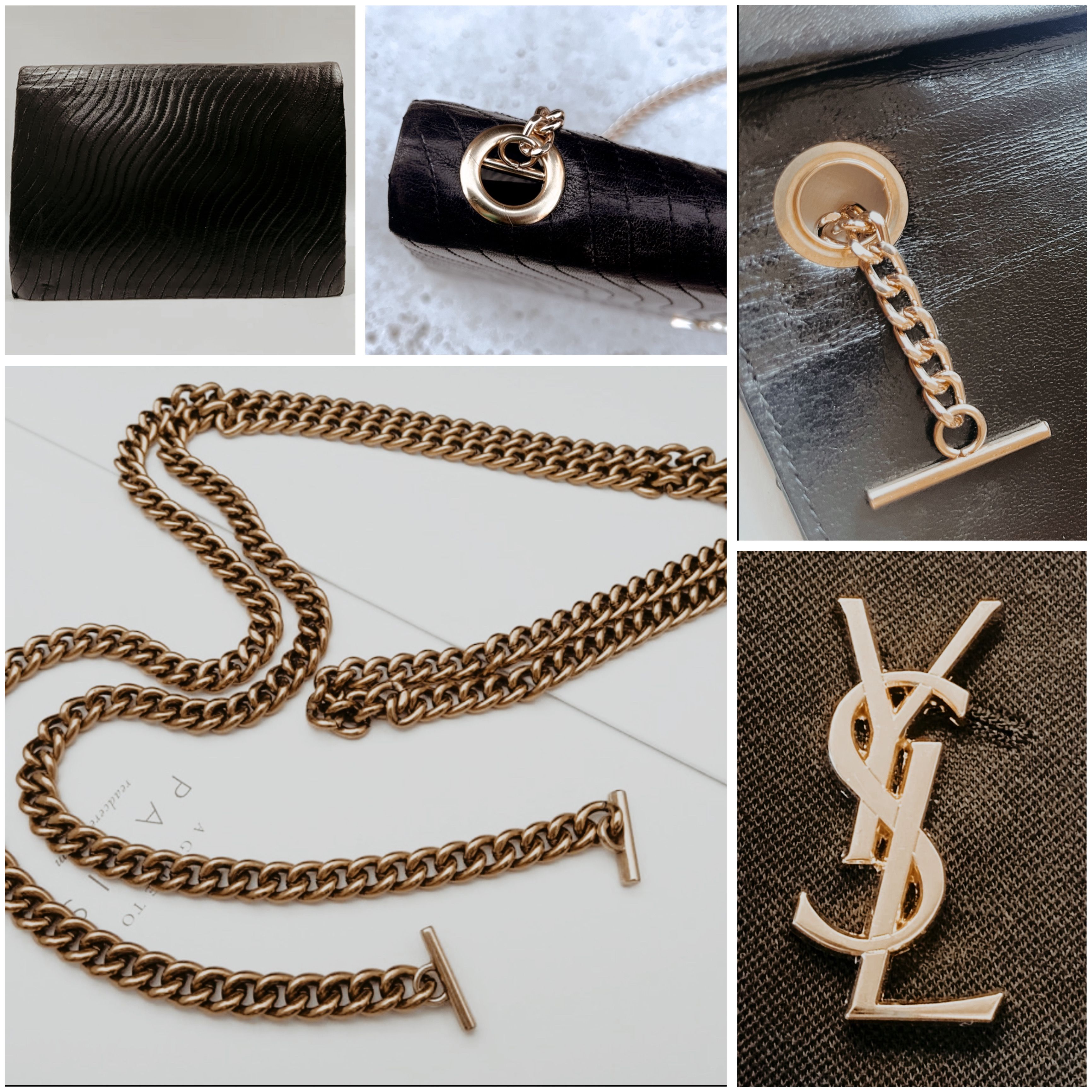 In the detail. How to DIY an authentic ysl bag for under $200