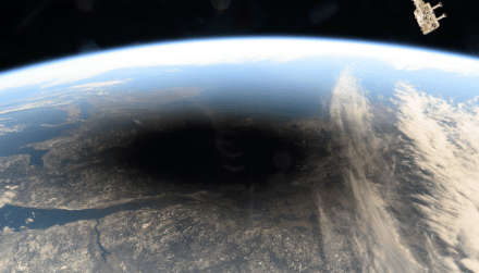 Moon shadow