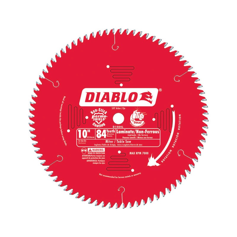 10" DIABLO 84 TEETH BLADE