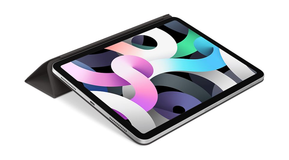 第4世代iPad AirにSmartFolioを取り付けたら落ちなかった話 シトラスピンク