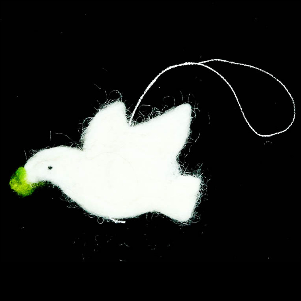 Peace Dove Ornaments