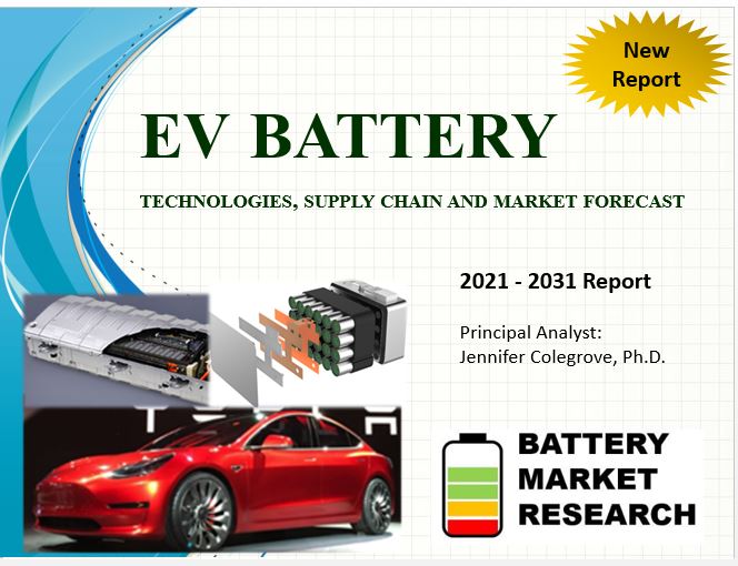 Lithium manganese oxide also promises better temperature stability and safety. Electric Vehicle Battery Technology 2021 2031 Report Touch Display Research Inc