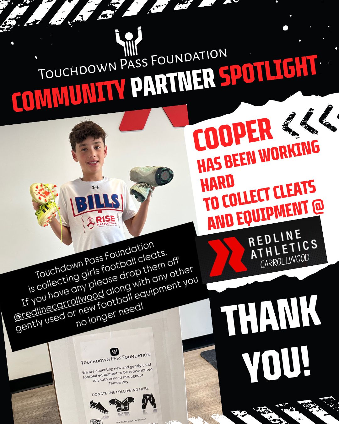 Touchdown Pass Foundation community partner spotlight Tampa Bay