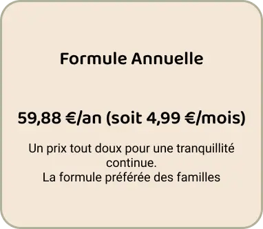 abonnement annuelle