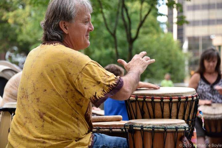 Dave Miller drum circles