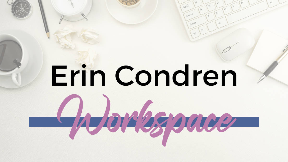 Erin Condren Workspace