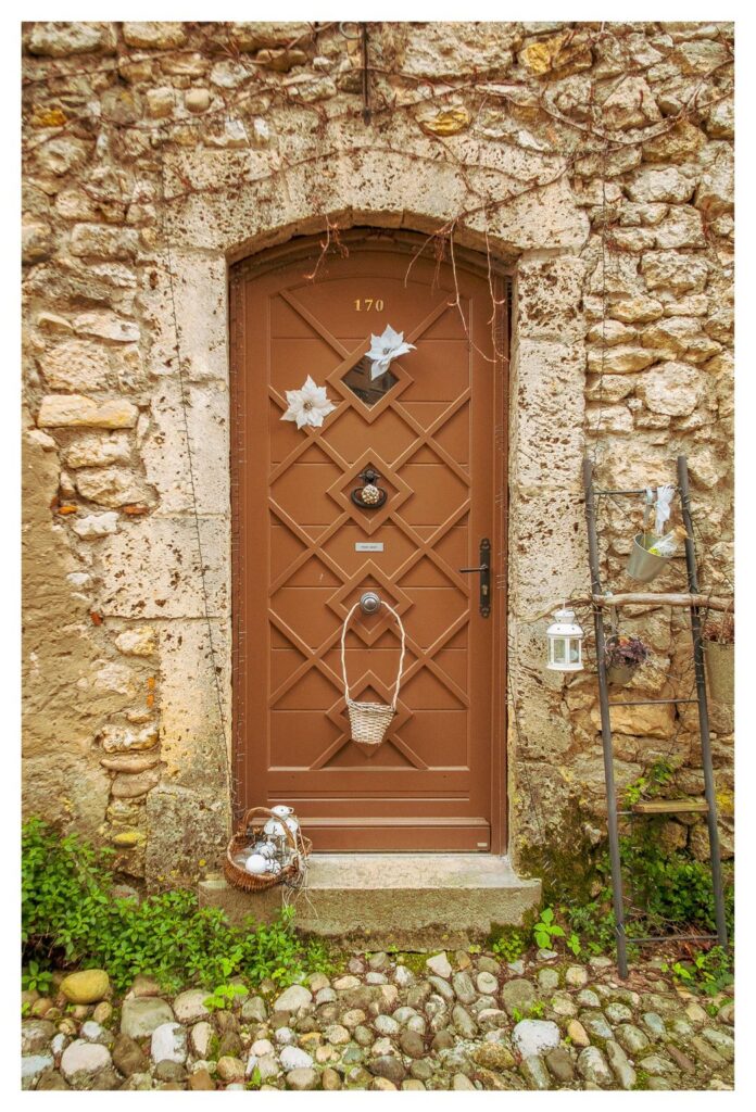 Und noch eine schöne Eingangstüre