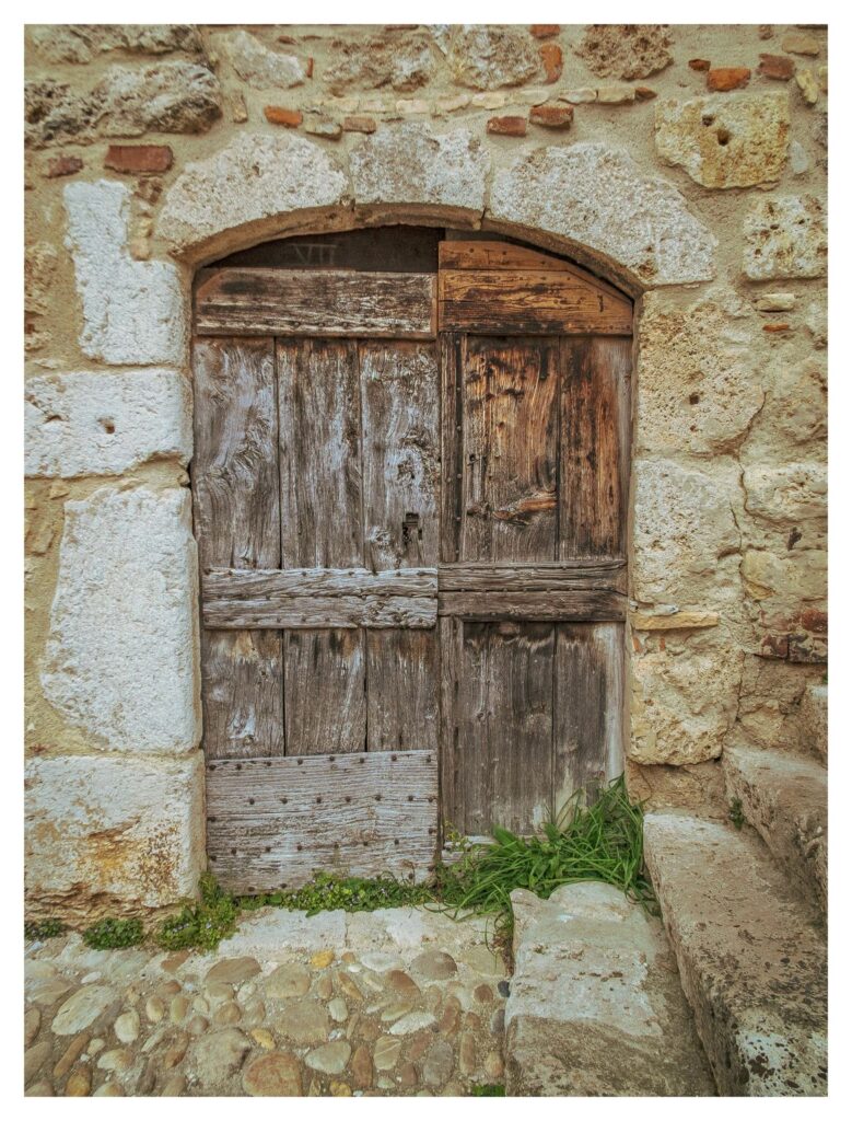 Wann wurde diese Türe das letzt Mal geöffnet?