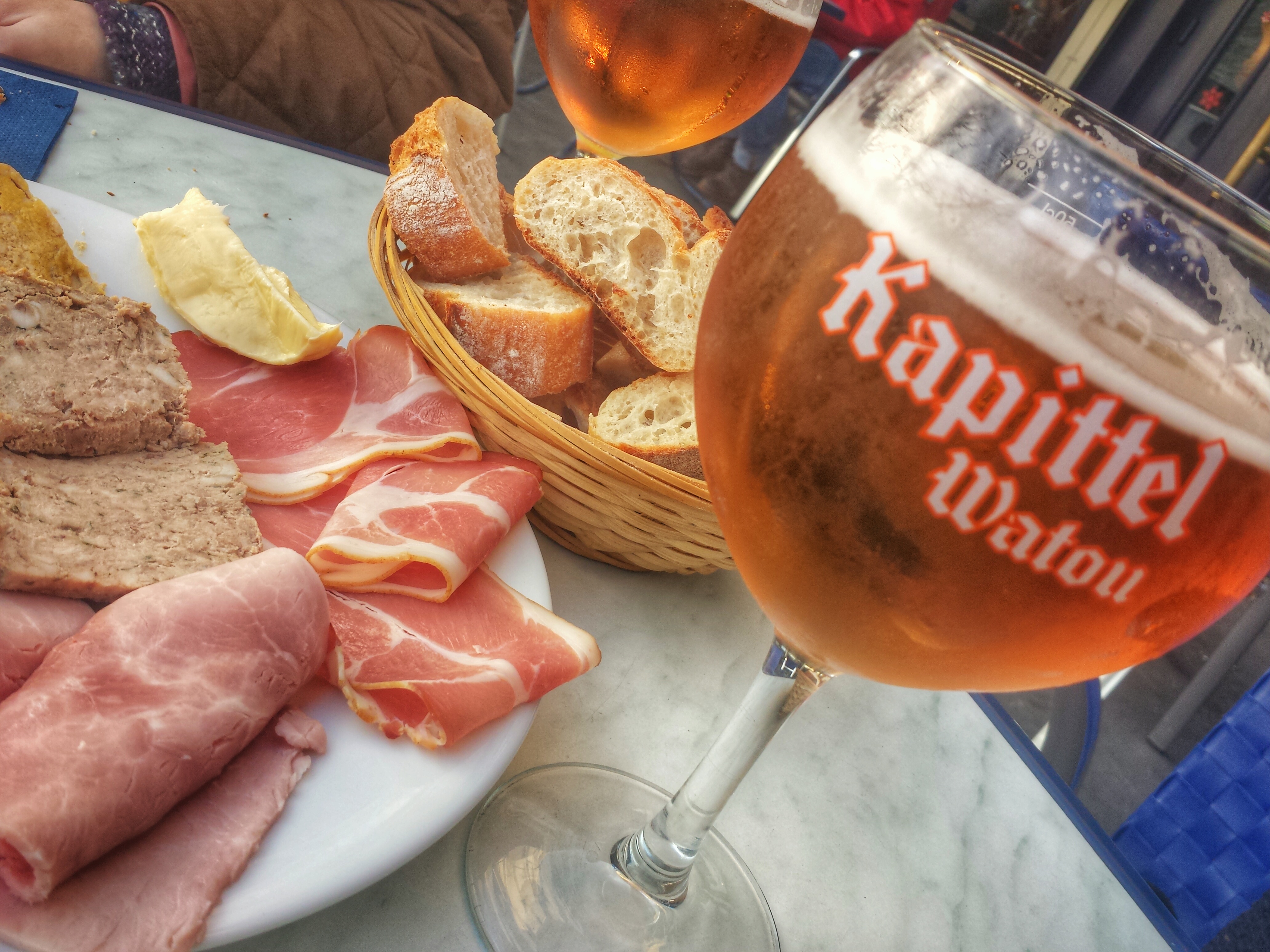 collation sur le pouce