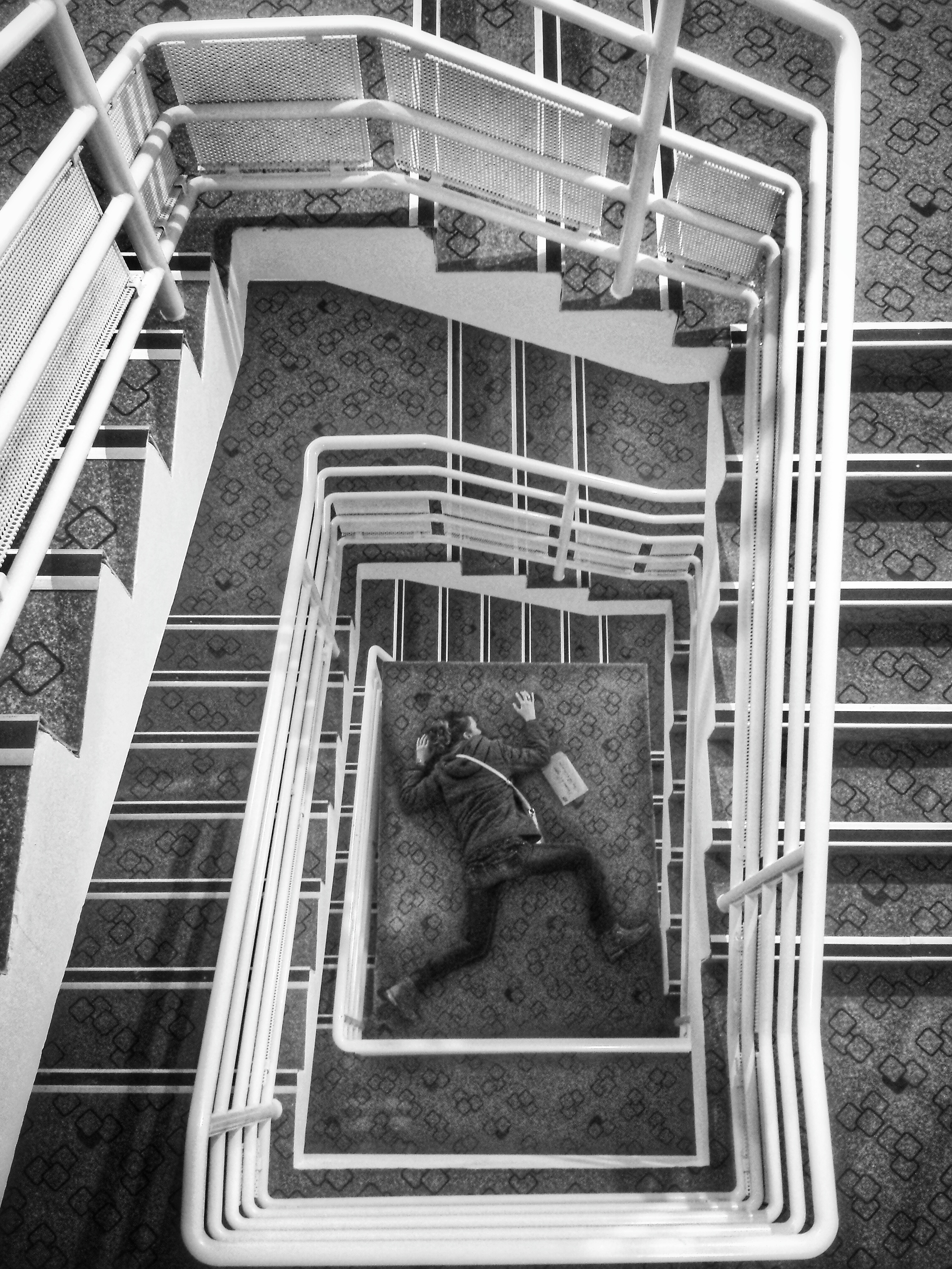 escaliers Ibis centre Caen