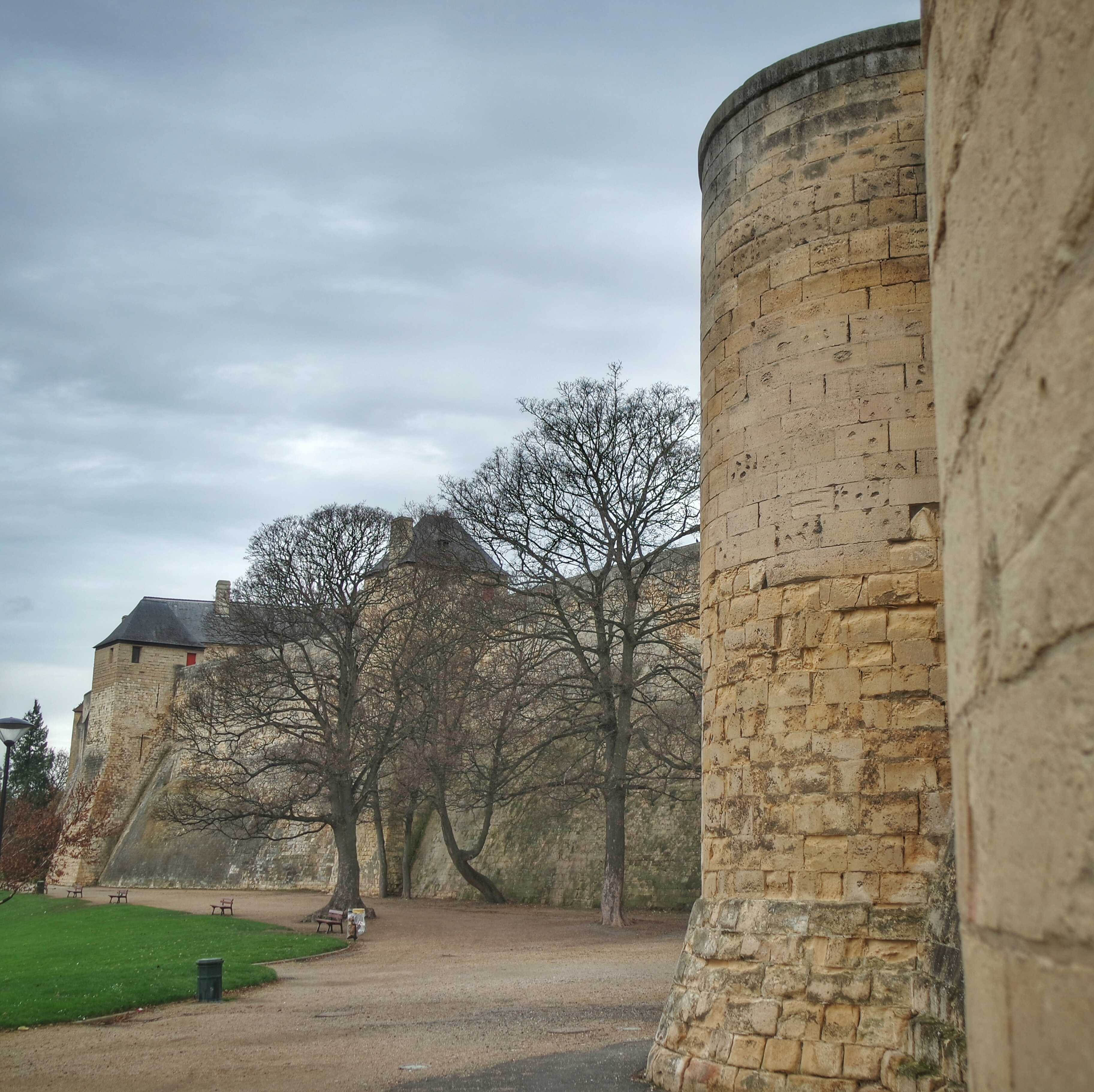 rempart château ducal Caen