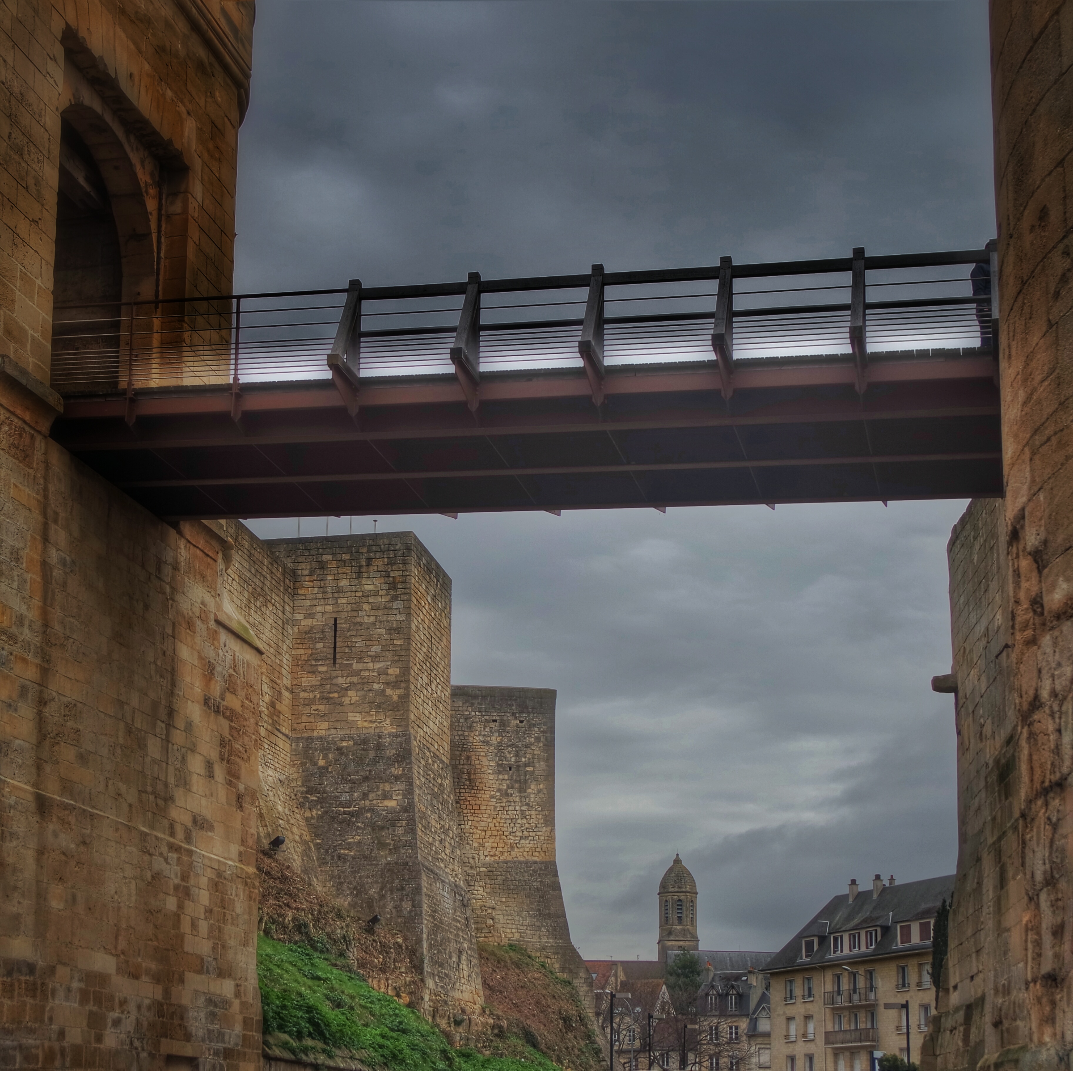 rempart château ducal Caen