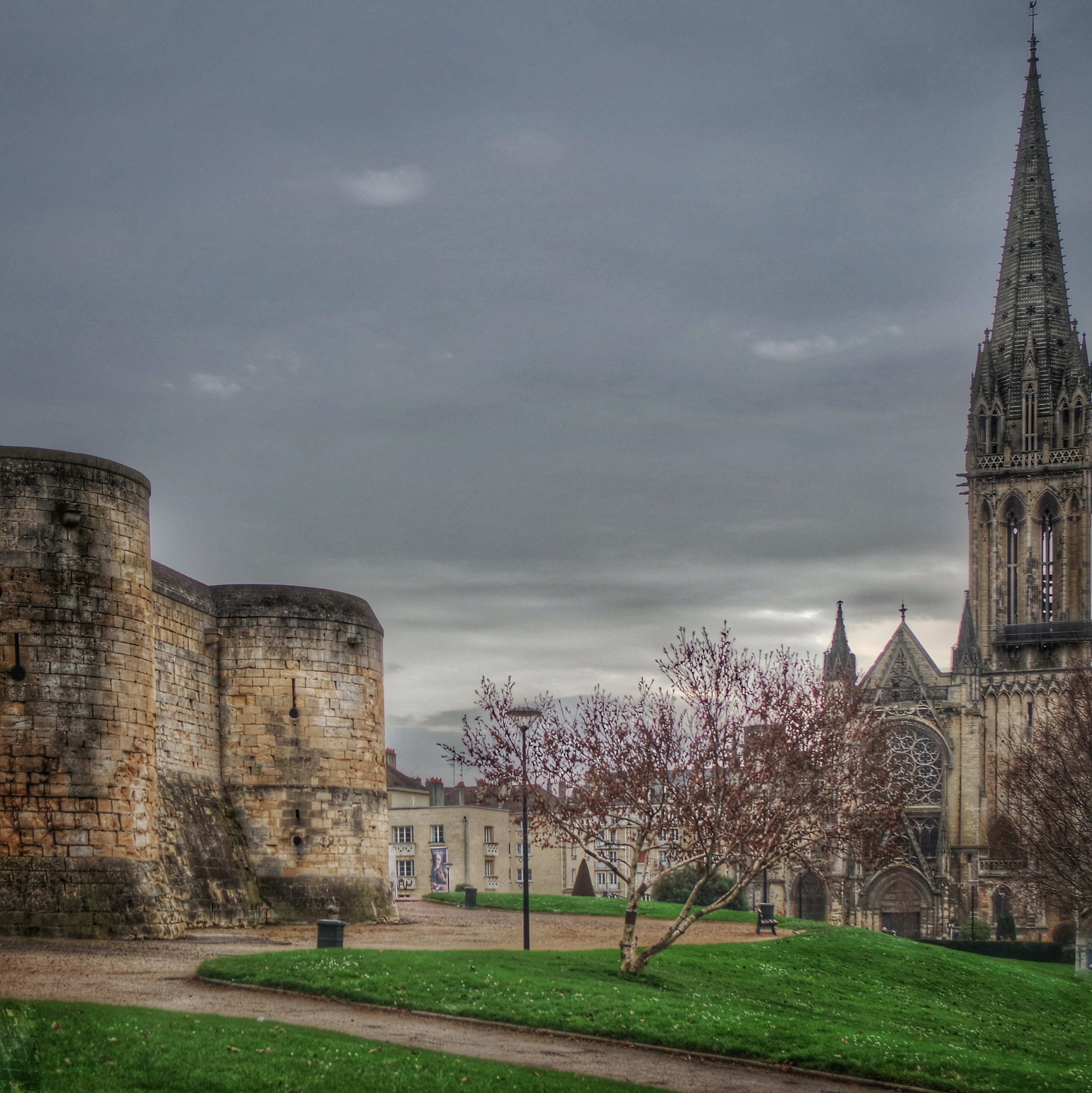 rempart château ducal Caen
