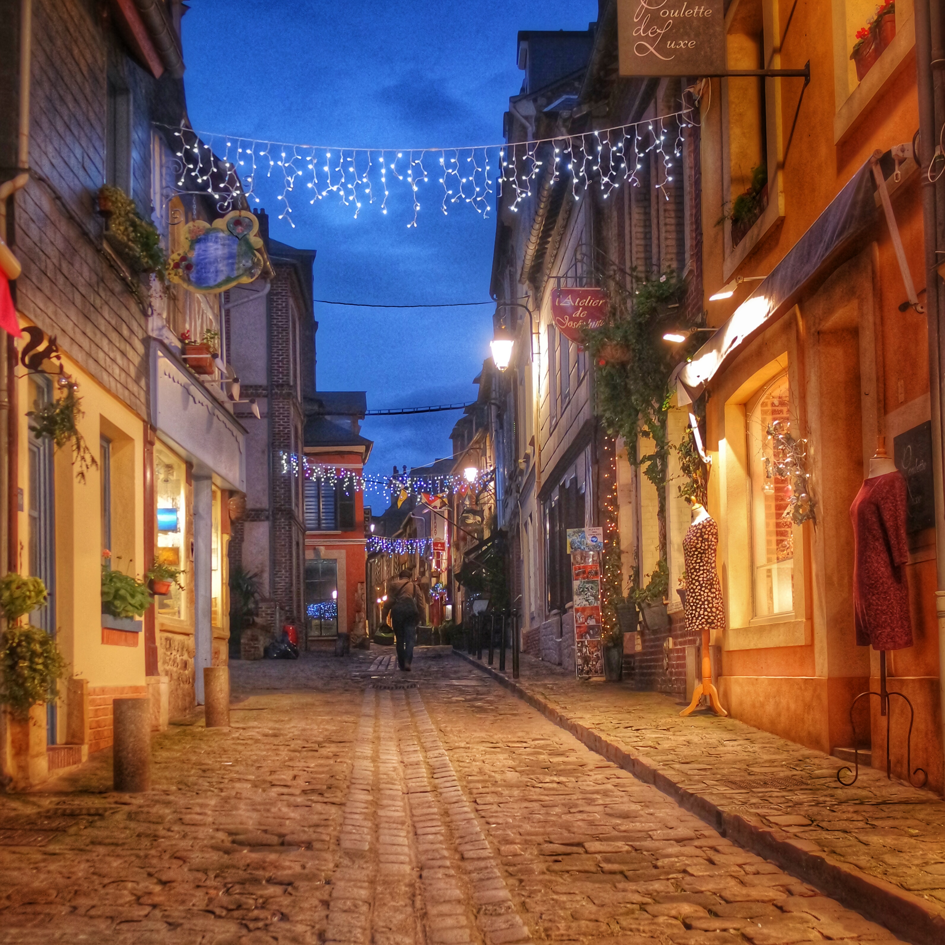 Dans les rues de Honfleur