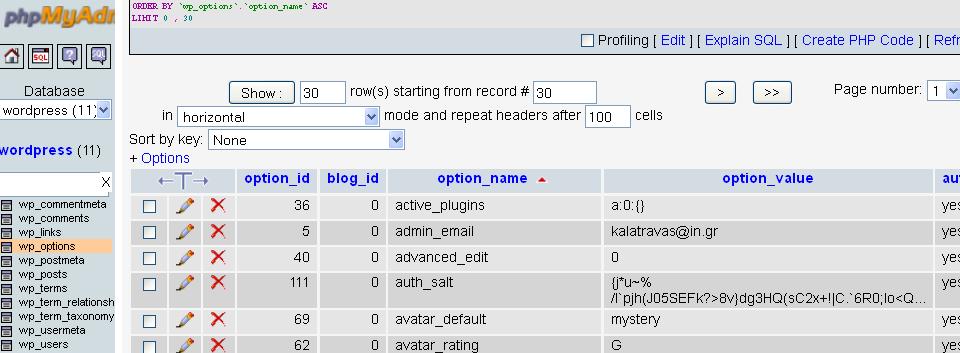 This will launch phpmyadmin in a new browser window. How To Deactivate All Wordpress Plugins When Not Able To Access The Administrative Menus Tournas Dimitrios