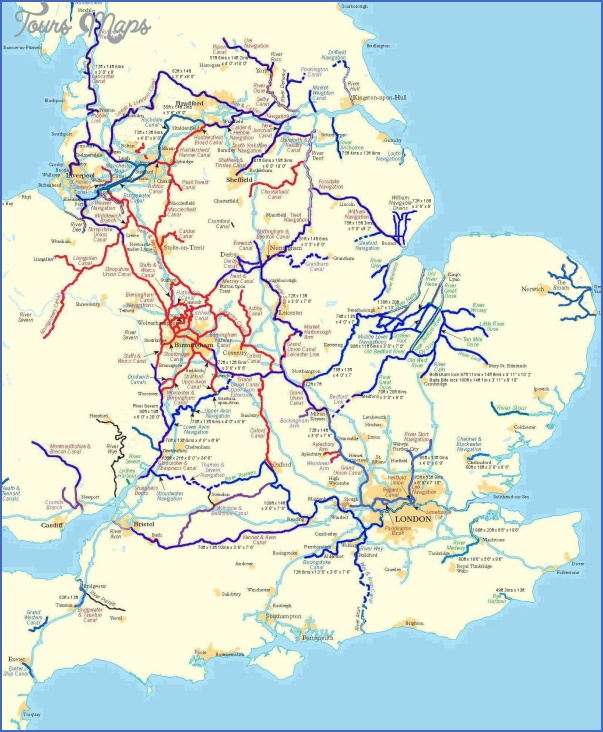 Uk Canal Network Map Pdf ToursMaps Com Uk Canal Network Map Pdf 7 