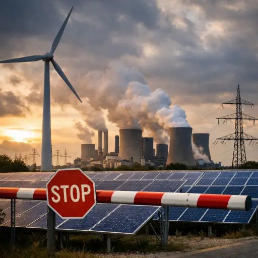 Europe’s Green Energy Push Is Backfiring (For Now)