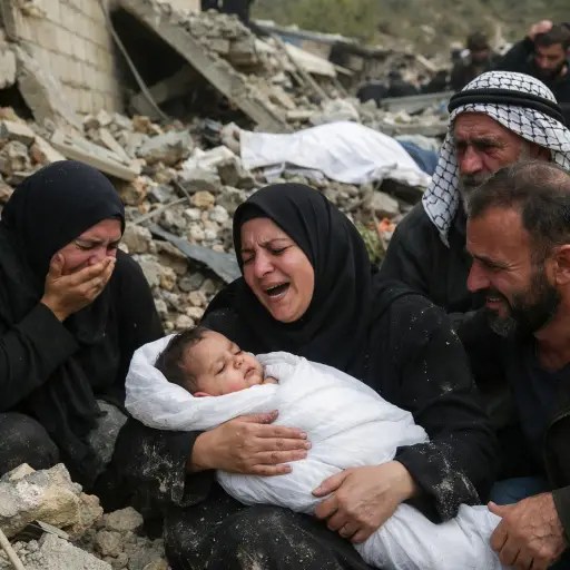 Mourning Under Fire: A Family’s Funeral Turns to Tragedy in Southern Lebanon