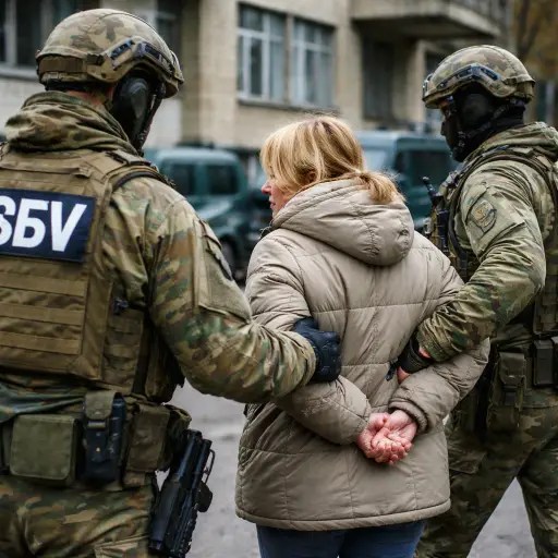 School Official Detained in Eastern Ukraine Over Alleged Espionage for Russia