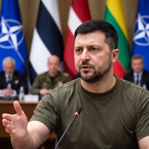 Baltic Concerns Rise as Zelensky’s Remarks Stir Debate Over NATO Unity