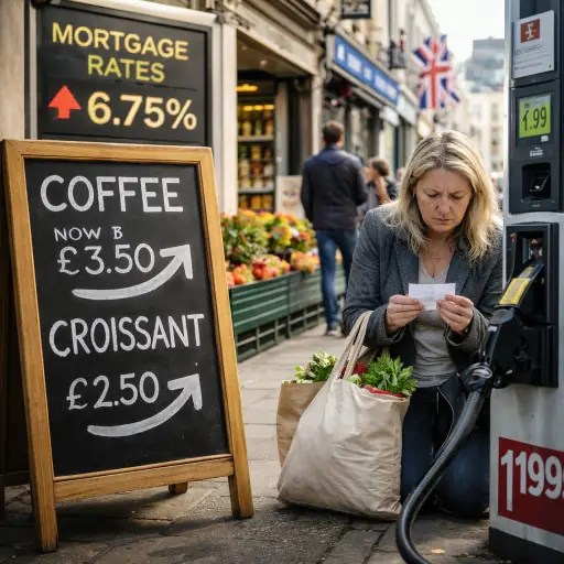 UK Businesses Raise Prices as War Shock Ripples Through Economy