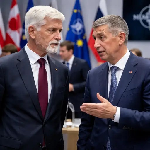 Pavel Seeks NATO Summit Role as Domestic Dispute Over Representation Deepens