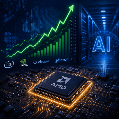 AMD Ignites Global Chip Rally as AI Infrastructure Boom Accelerates