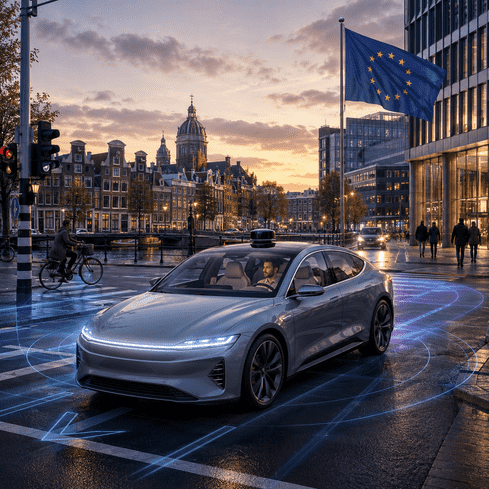 Tesla’s Self-Driving Ambitions Face a European Reality Check