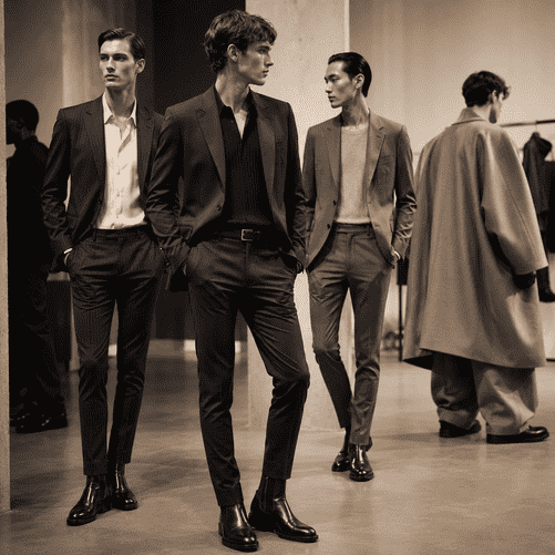 Menswear Swings Back to the Body as Slim Tailoring Replaces the Oversized Era
