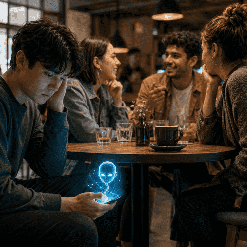 AI Becomes the New Social Crutch for Young Adults
