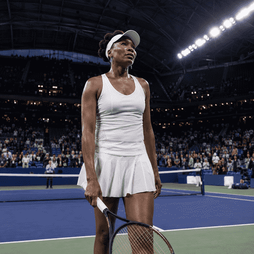 Venus Williams’ Midnight Marathon Ends in Defeat at Historic U.S. Open Start