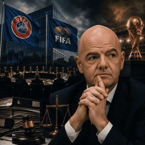 UEFA Escalates FIFA Power Struggle With Legal Move Against Infantino