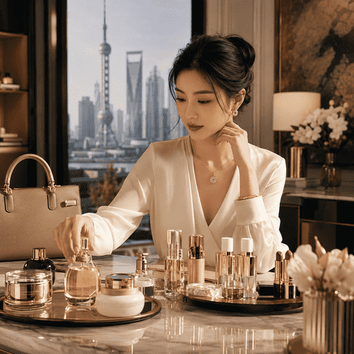 China’s Luxury Shoppers Trade Handbags for High-End Beauty